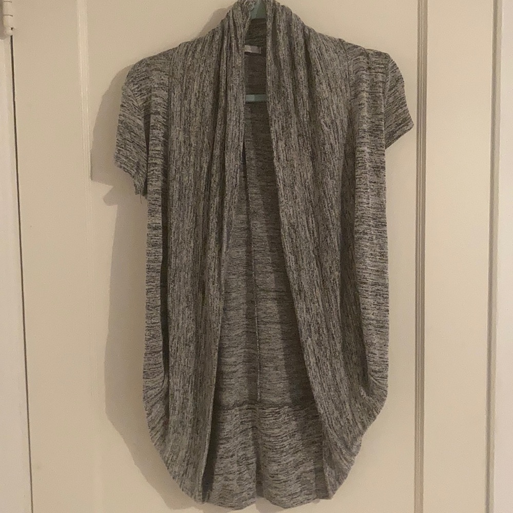 Short sleeve cardigan